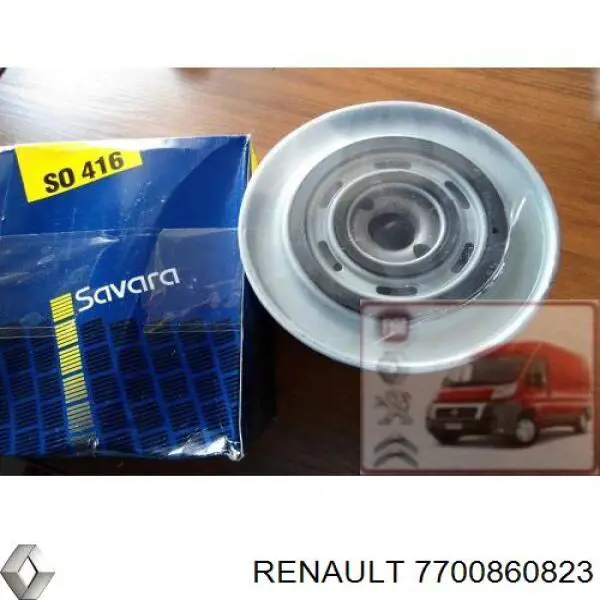 Фильтр очистки масла центробежный Renault (RVI) 7700860823 цена, от 10.91 USD