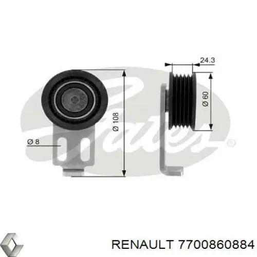 7700860884 Renault (RVI)