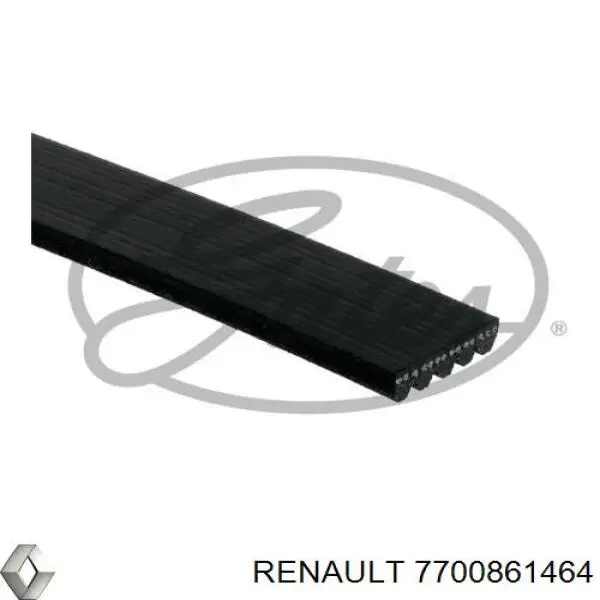 Клиновый ремень Renault (RVI) 7700861464 цена, от 5.19 USD