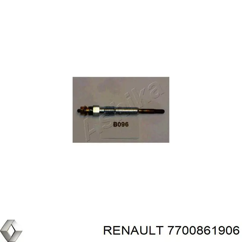Свечи накала Renault (RVI) 7700861906 цена, от 7.86 USD