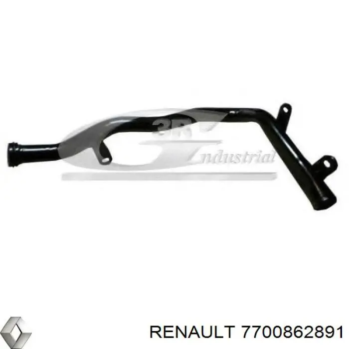7700862891 Renault (RVI) шланг (патрубок системы охлаждения)