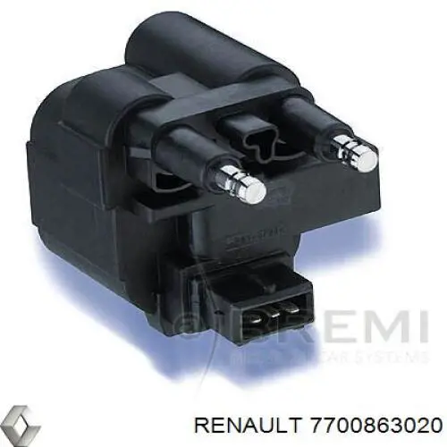 Модуль зажигания Renault (RVI) 7700863020 цена, от 22.57 USD