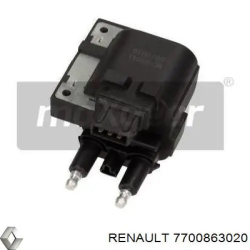 Купить 7700863020 Renault (RVI) Катушка зажигания