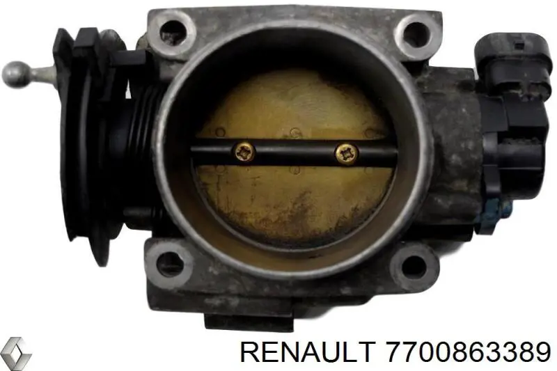 Дроссельная заслонка 7700863389 Renault (RVI)