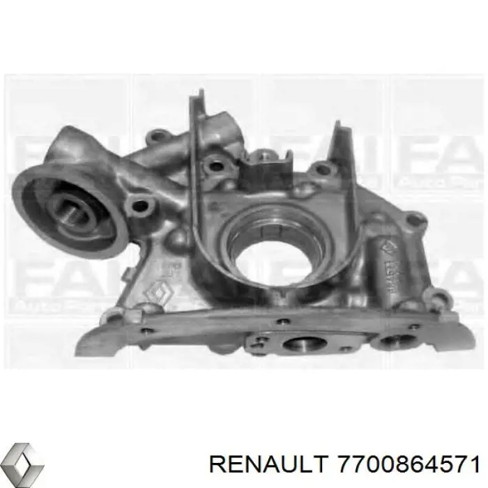7700864571 Renault (RVI) bomba de óleo