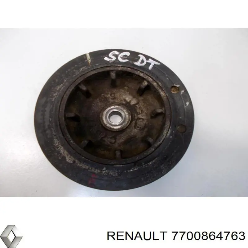 7700864763 Renault (RVI) шкив коленвала