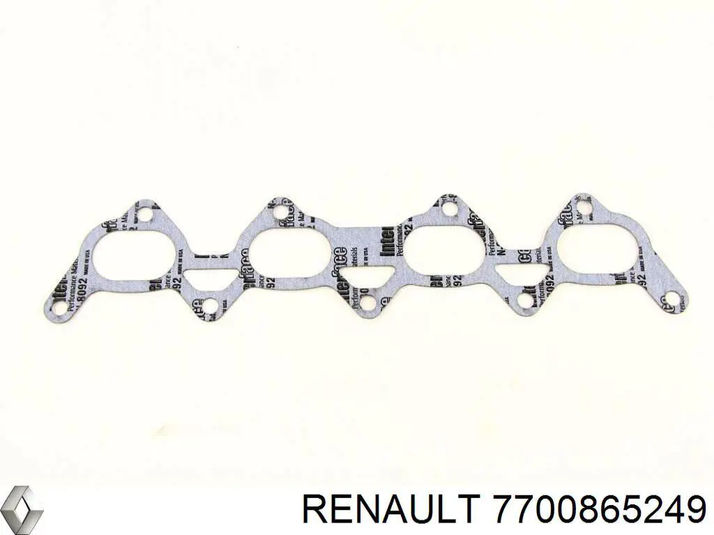 7700869886 Renault (RVI) прокладка впускного коллектора