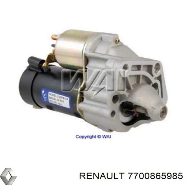 Купить 7700865985 Renault (RVI) Стартер