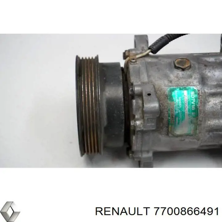 Компрессор системы кондиционирования Renault (RVI) 7700866491 цена, от 57.78 USD