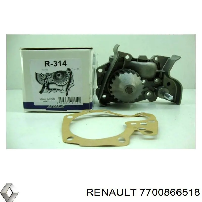 7700866518 Renault (RVI) помпа