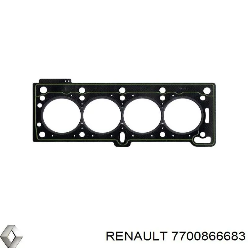 7700866683 Renault (RVI) Прокладка головки блока