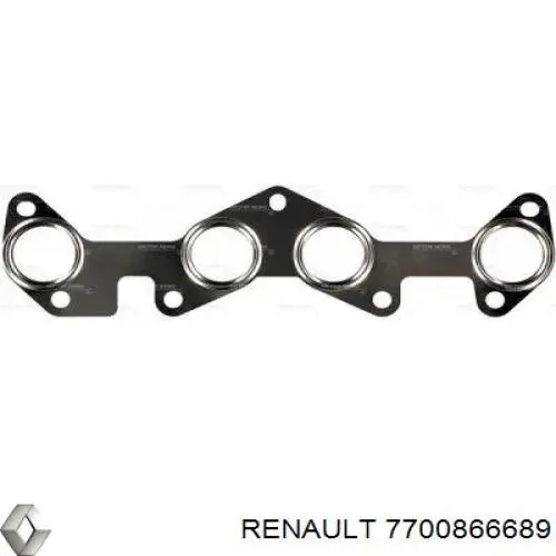 7700866689 Renault (RVI) прокладка коллектора