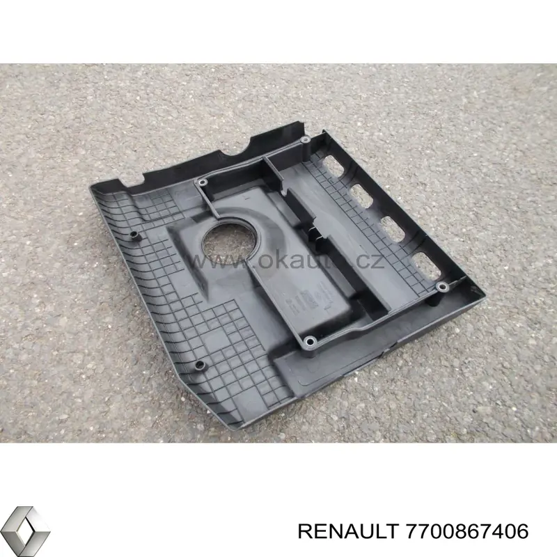 Крышка мотора декоративная 7700867406 Renault (RVI)