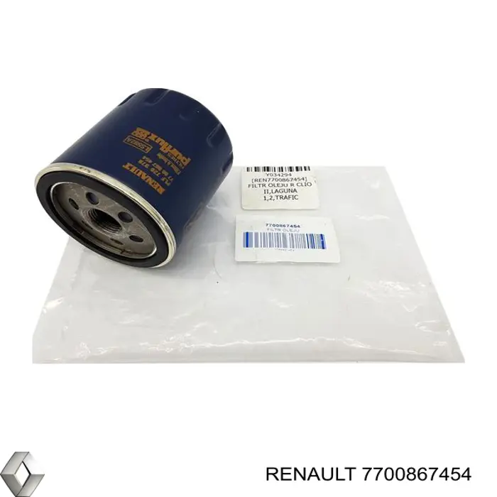 Масляный фильтр 7700867454 Renault (RVI)