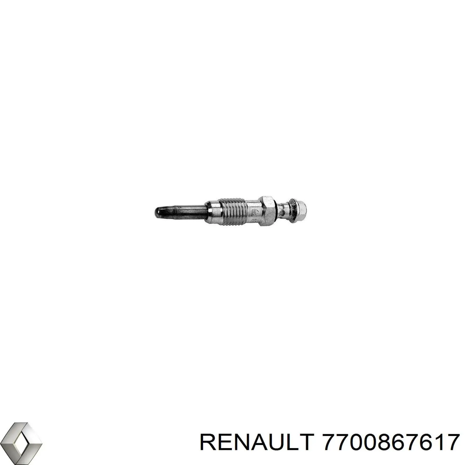 7700867617 Renault (RVI) свечи накала