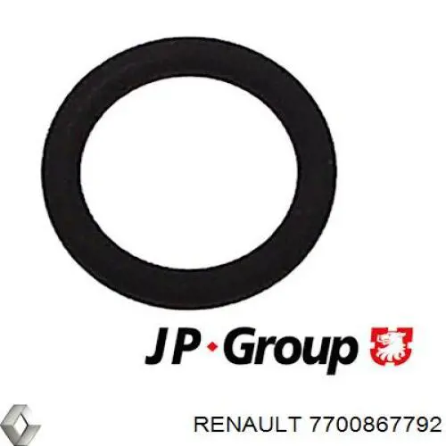 Прокладка фланца (тройника) системы охлаждения Renault (RVI) 7700867792 цена, от 0.53 USD