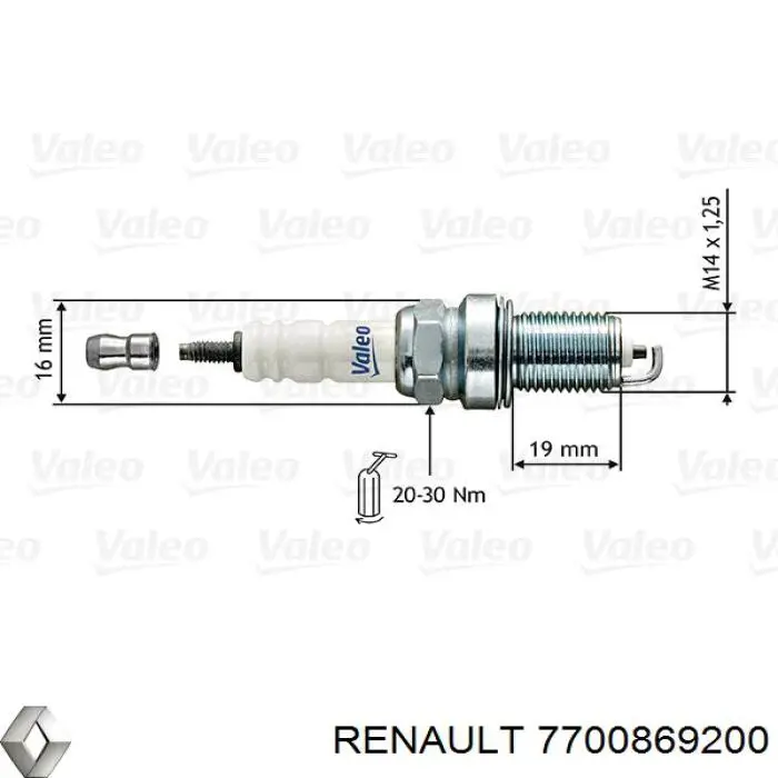 7700869200 Renault (RVI) 