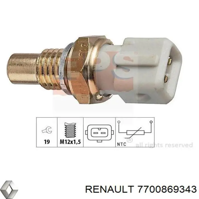 7700869343 Renault (RVI)