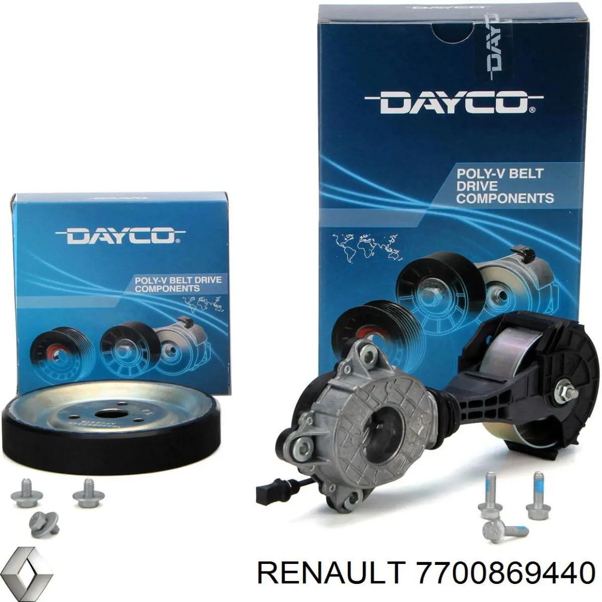 Купить 7700869440 Renault (RVI) Ремень генератора