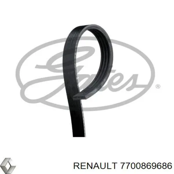 7700869686 Renault (RVI) ремень генератора