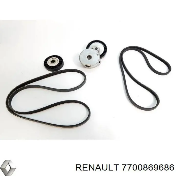 Купить 7700869686 Renault (RVI) Ремень генератора