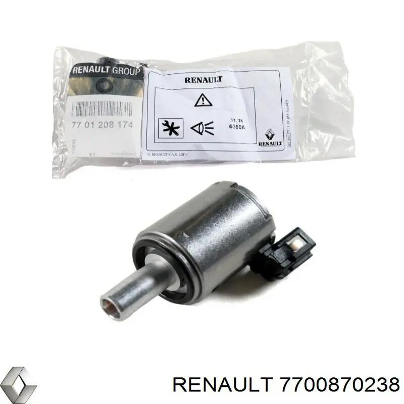 Соленоид АКПП 7700870238 Renault (RVI)