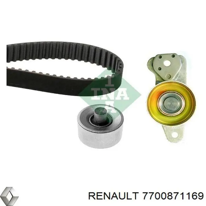 Ролик натяжителя ремня газораспределения Renault (RVI) 7700871169 цена, от 29.84 USD