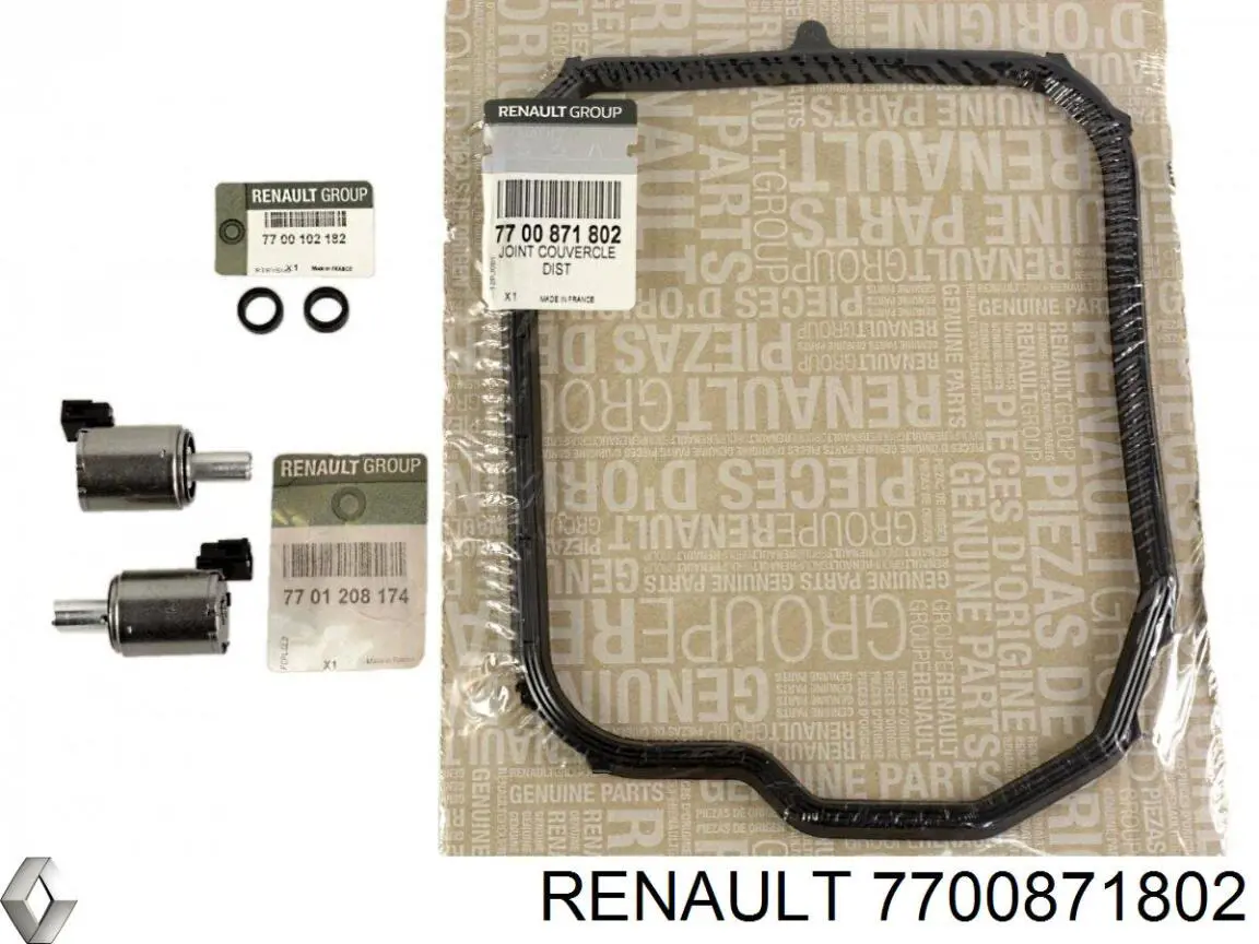 Прокладка поддона АКПП/МКПП 7700871802 Renault (RVI)