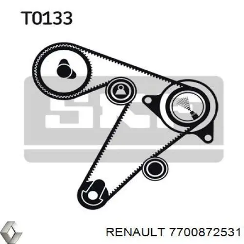Ролик ГРМ 7700872531 Renault (RVI)