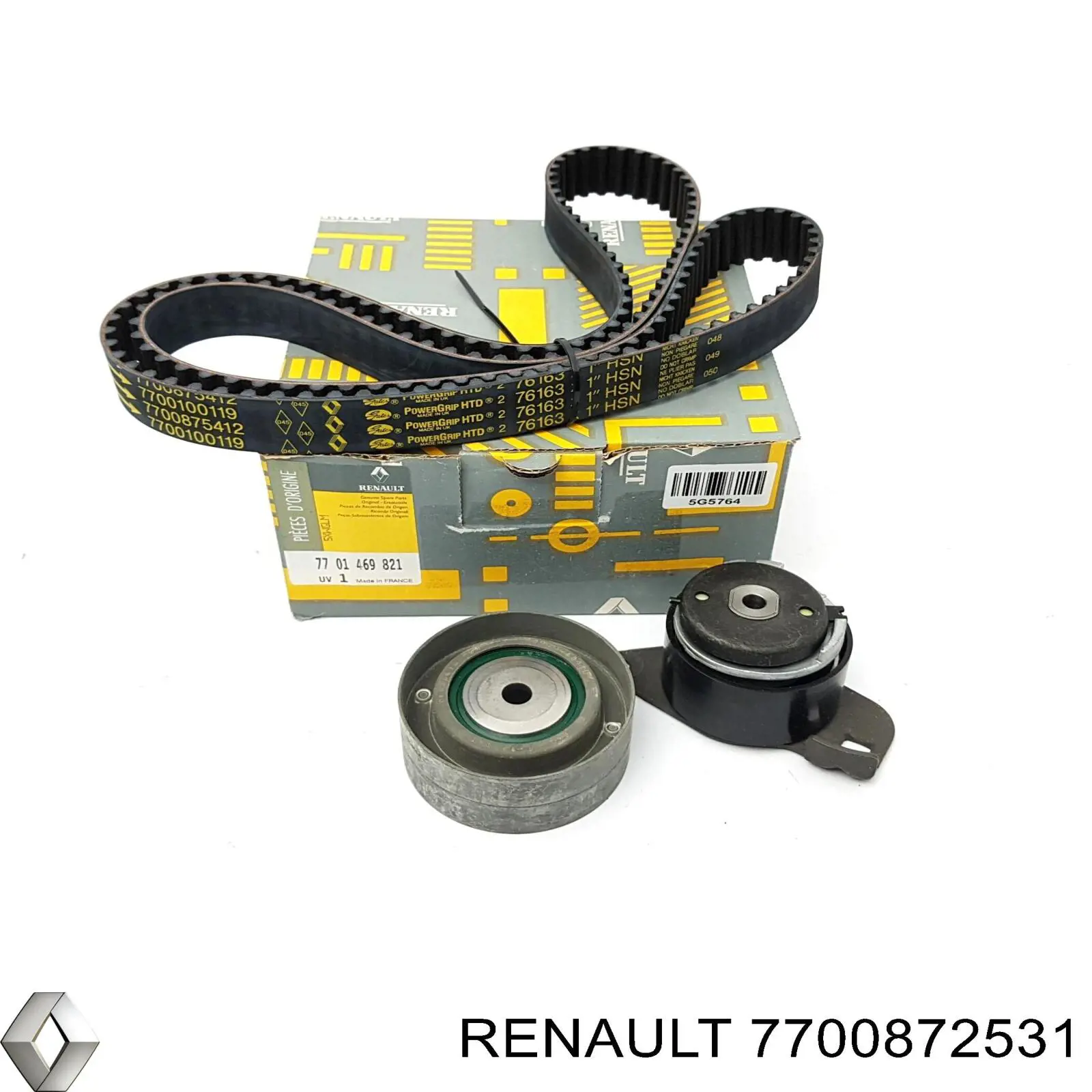 Ролик натяжителя ремня газораспределения Renault (RVI) 7700872531 цена, от 72.08 USD