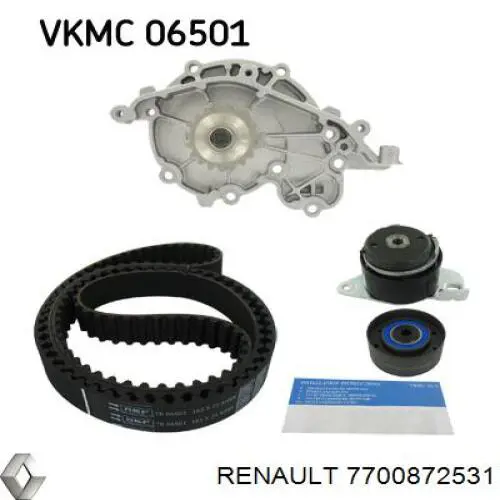 Купить 7700872531 Renault (RVI) Ролик натяжителя газораспределительного ремня