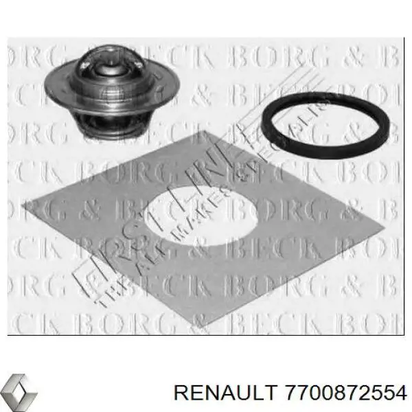 Купить 7700872554 Renault (RVI) Автомобильный термостат
