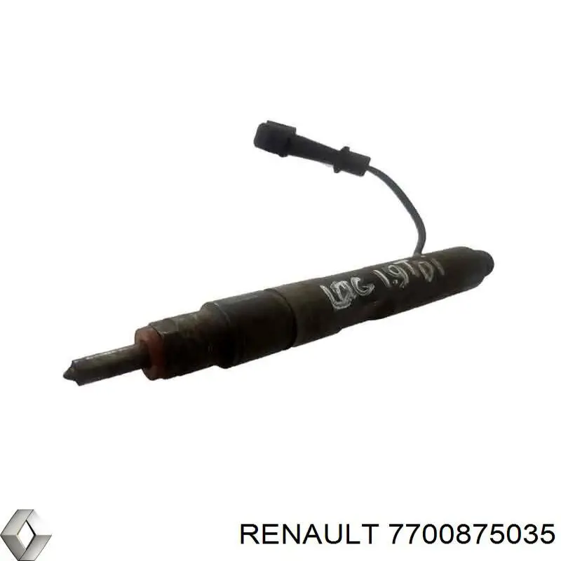 7700875035 Renault (RVI) injetor de injeção de combustível