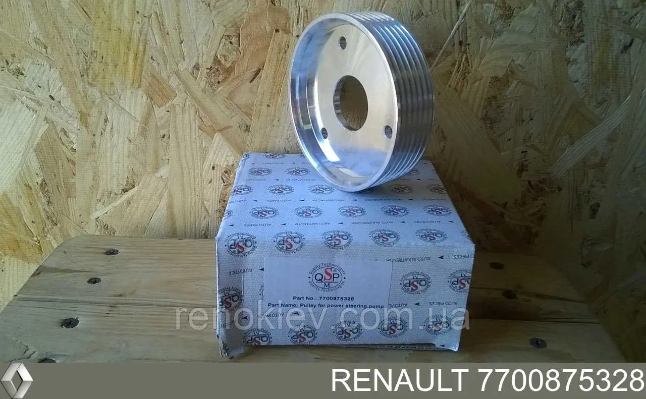 Шкив лопастного насоса гидроусилителя руля Renault (RVI) 7700875328 цена, от 11.27 USD