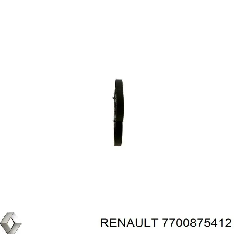 7700875412 Renault (RVI) ремень грм