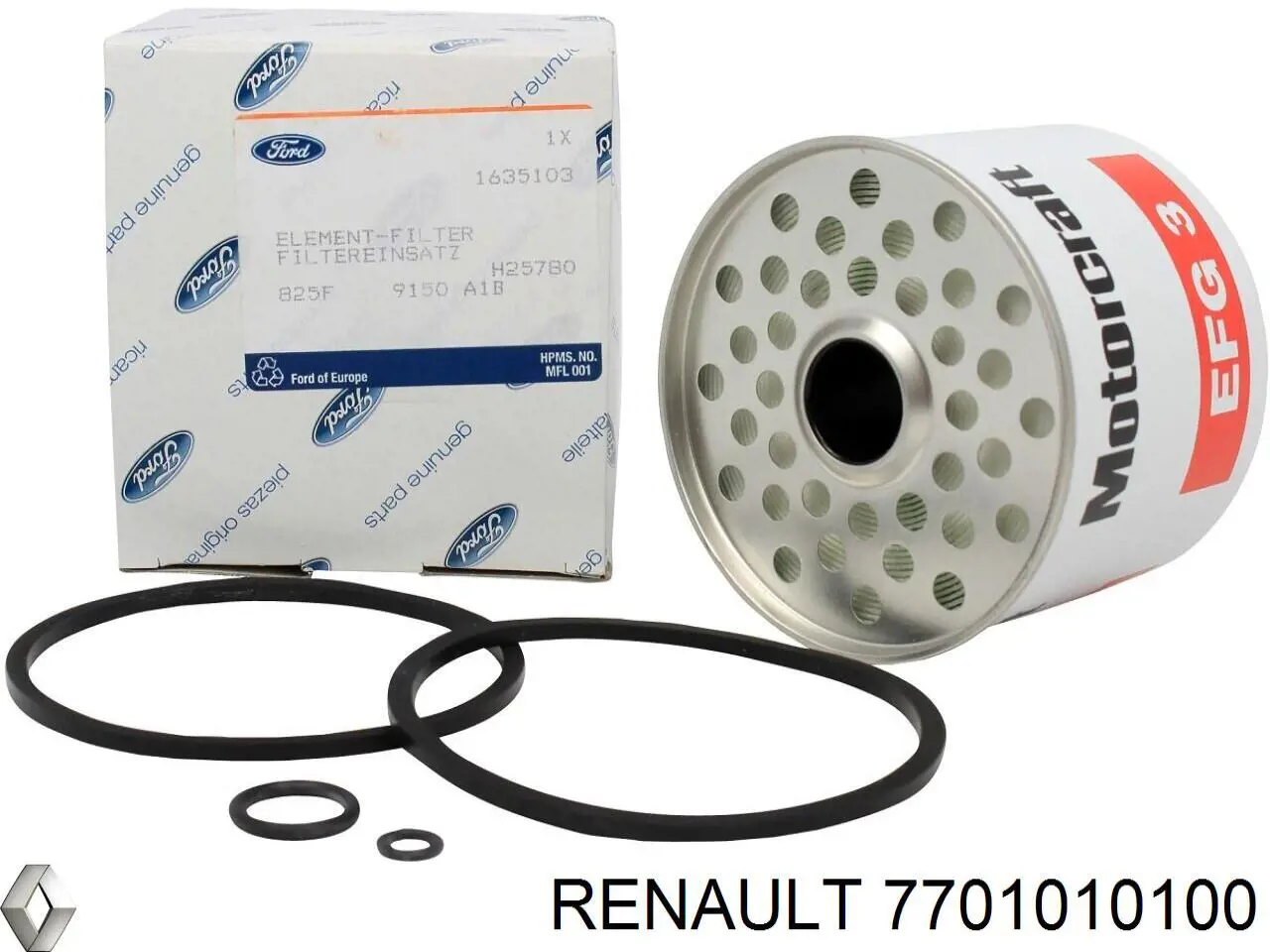 Топливный фильтр 7701010100 Renault (RVI)