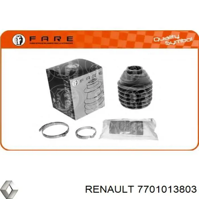 Пыльник ШРУСа внутренний 7701013803 Renault (RVI)