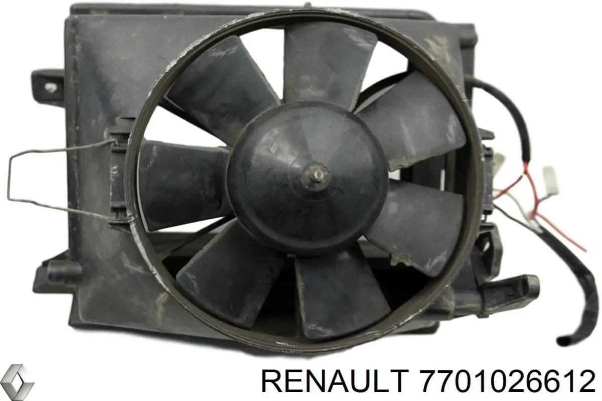 Вентилятор печки 7701026612 Renault (RVI)