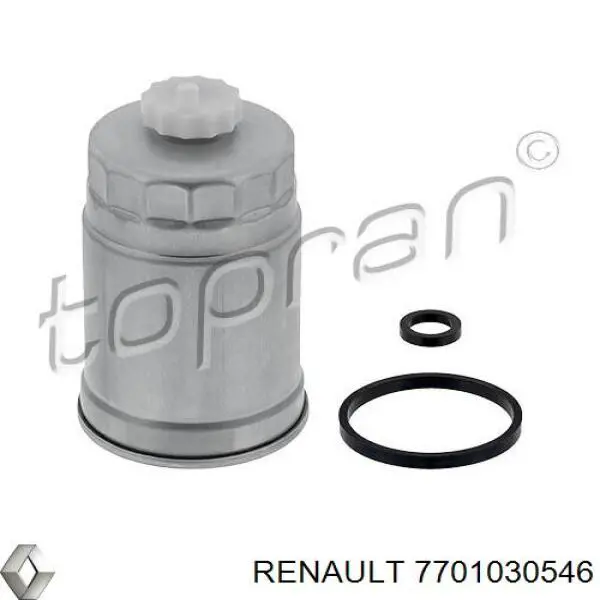 Фильтр тонкой очистки топлива Renault (RVI) 7701030546 цена, от 6.81 USD