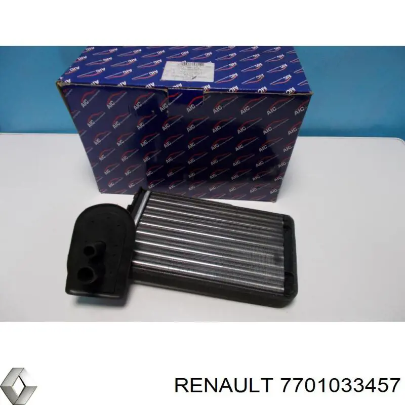 7701033457 Renault (RVI) радиатор печки