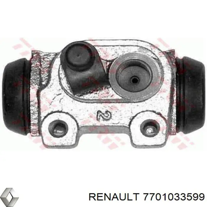 Цилиндр тормозной колесный 7701033599 Renault (RVI)