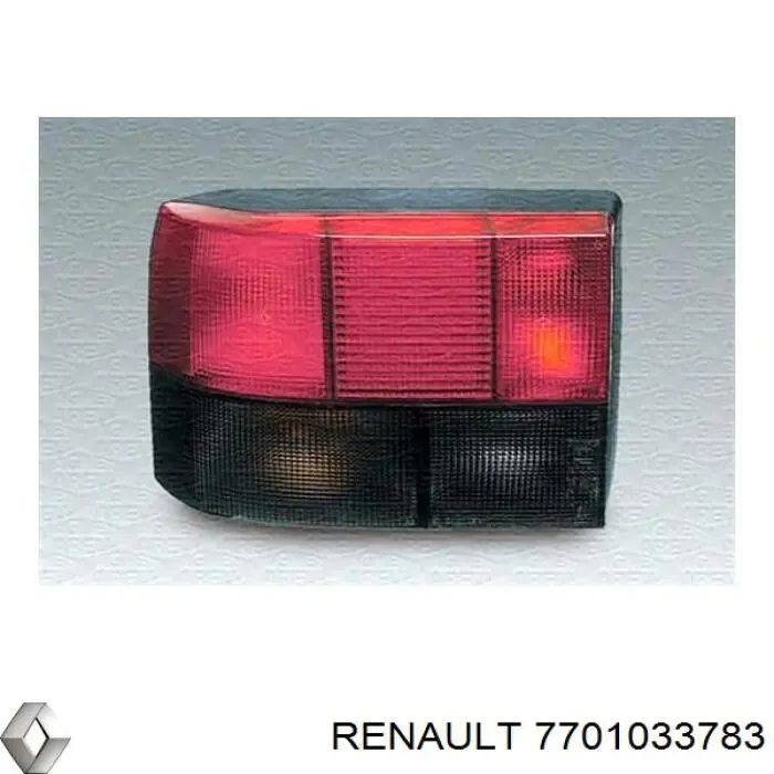 7701033783 Renault (RVI) фонарь задний правый