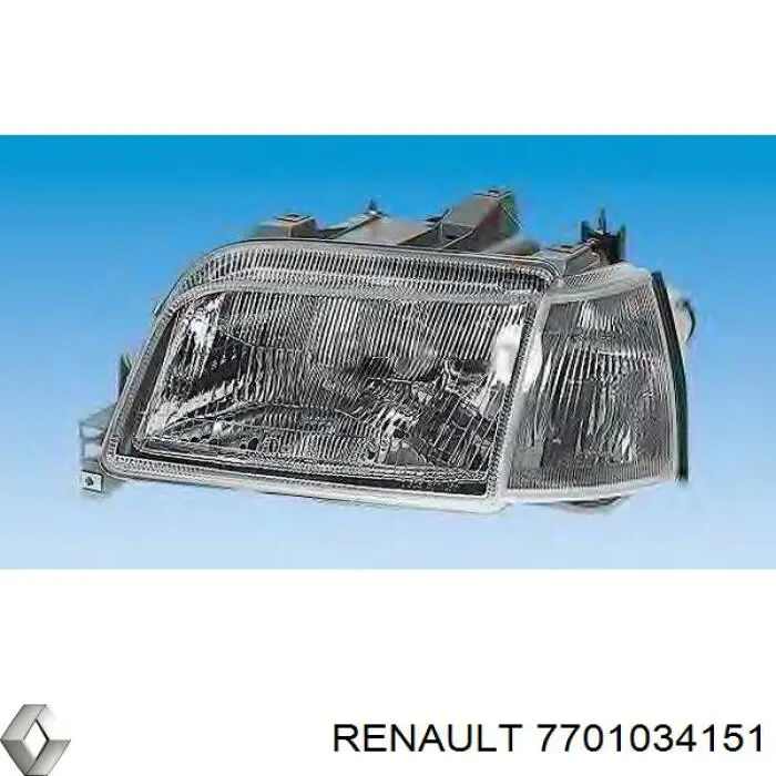 7701034151 Renault (RVI) luz direita