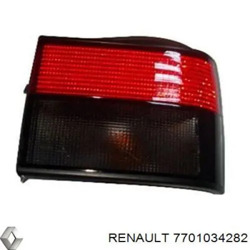 7701034282 Renault (RVI) фонарь задний правый внешний