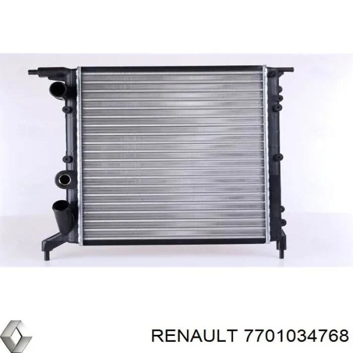 Купить 7701034768 Renault (RVI) Радиатор водяной