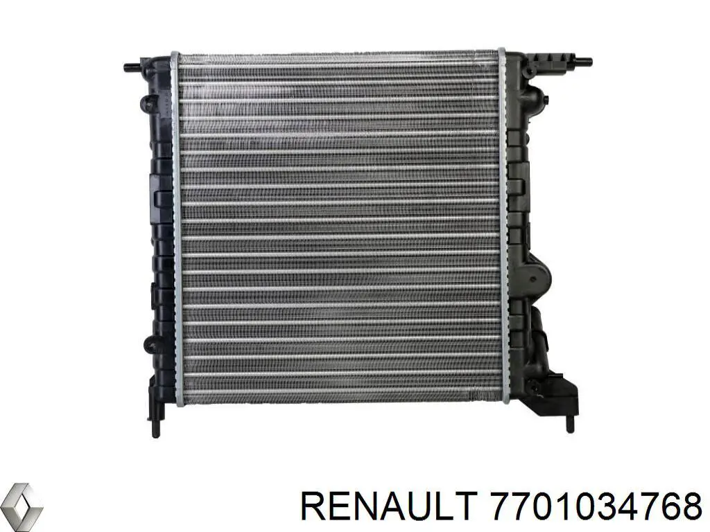 Радиатор охлаждения двигателя Renault (RVI) 7701034768 цена, от 31.04 USD
