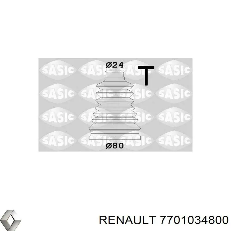 Чехол шруса Renault (RVI) 7701034800 цена, от 8.43 USD