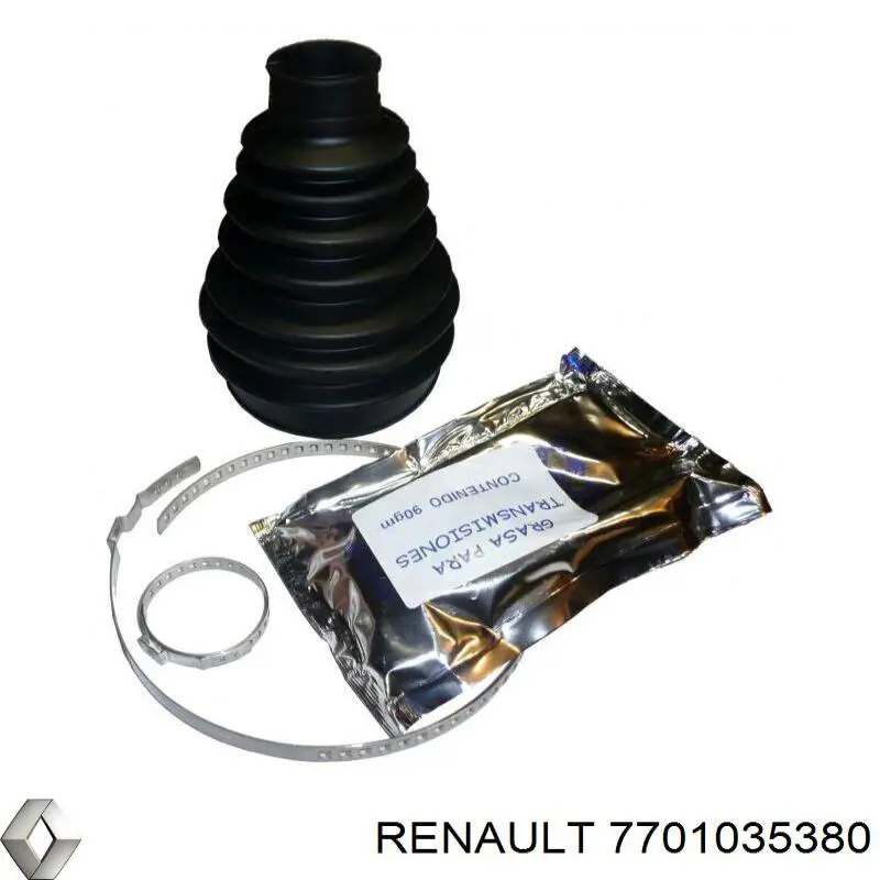 Купить 7701035380 Renault (RVI) Пыльник гранаты наружный, передний
