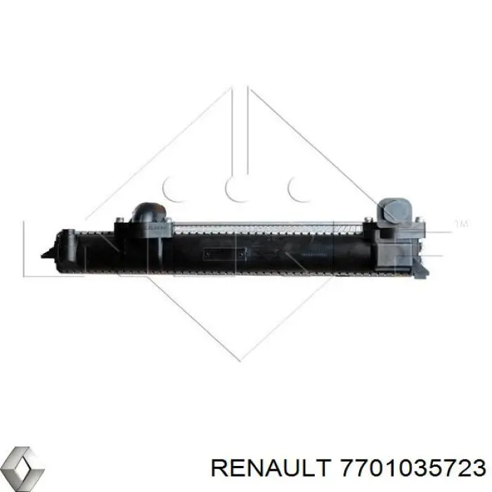 Купить 7701035723 Renault (RVI) Радиатор водяной