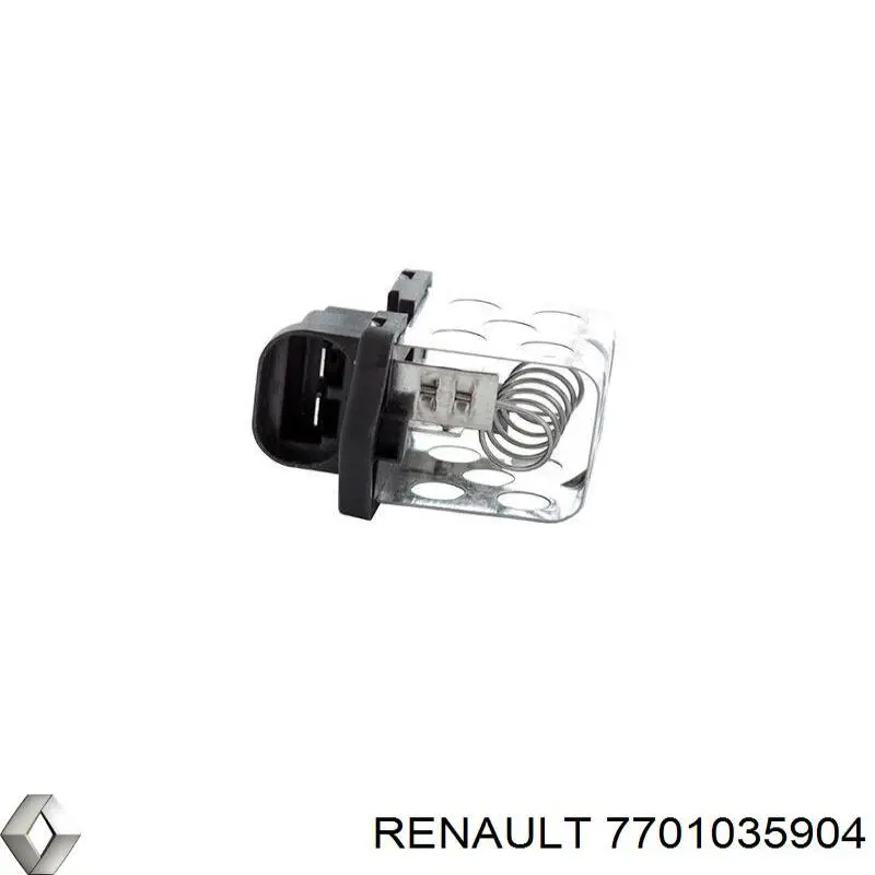 Вентилятор печки 7701035904 Renault (RVI)